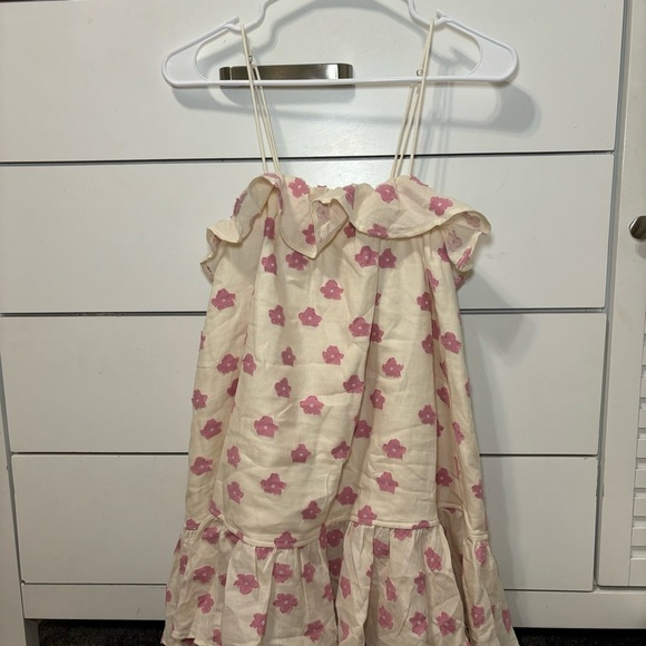 For Love & Lemons Olea Mini Dress in Pink - Picture 2 of 8